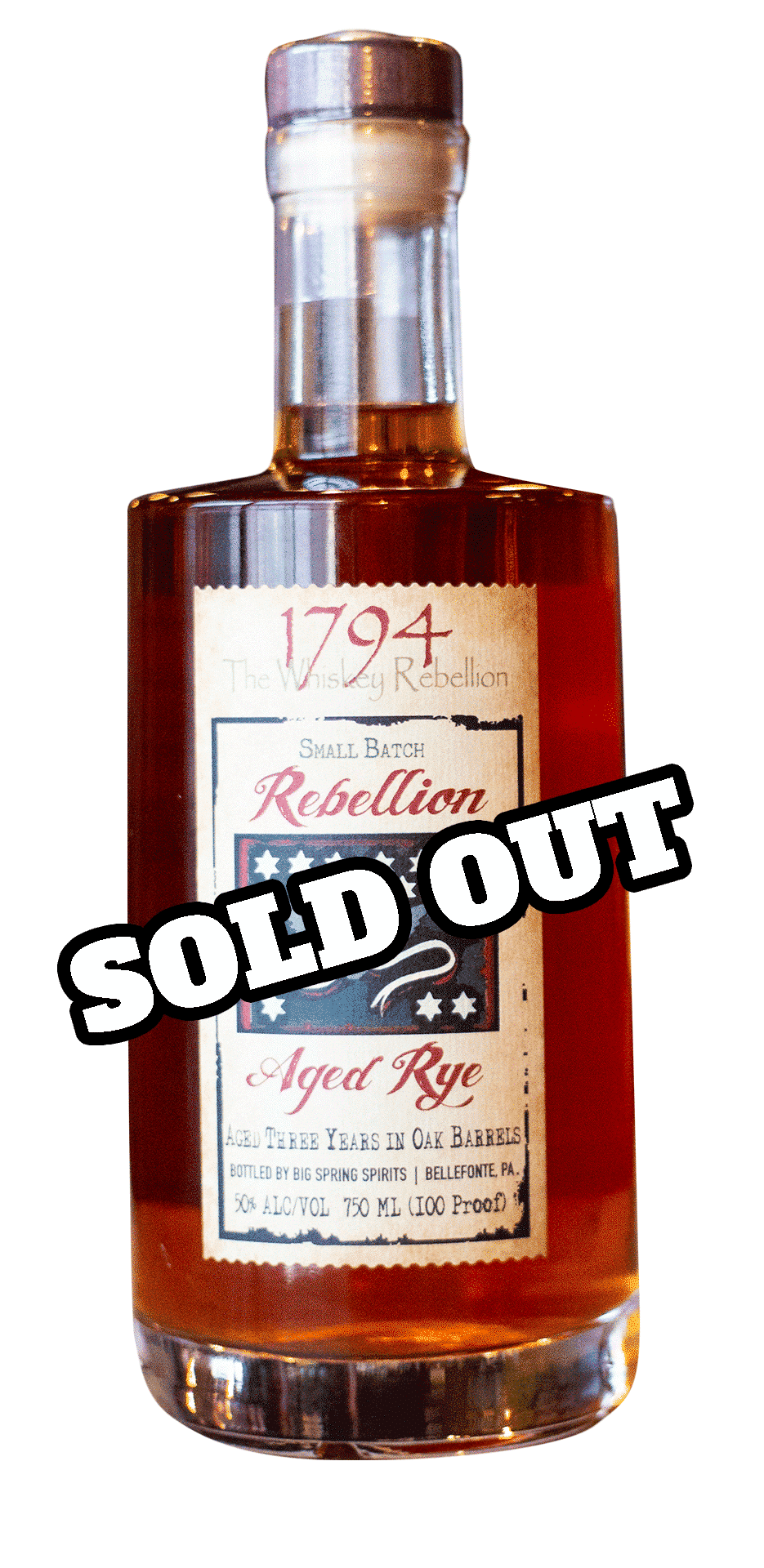 Aged Rye sold out