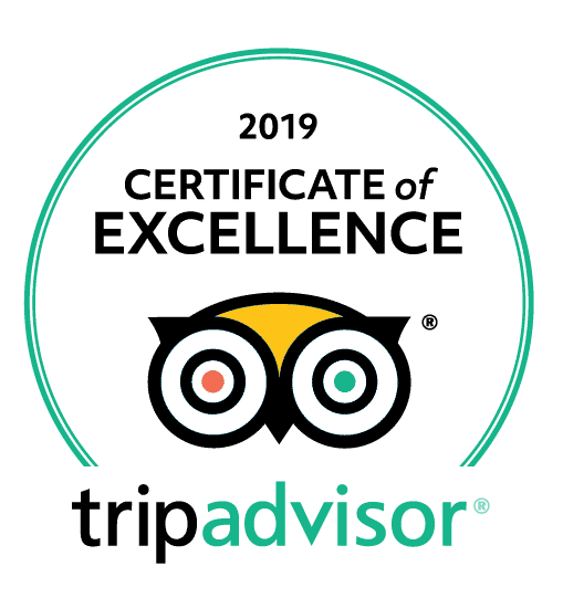 2019 TripAdvisor Certificate of Excellence logo