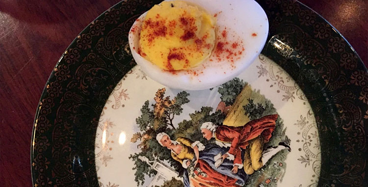 deviled egg plate